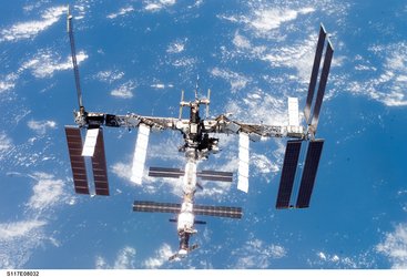 International Space Station configuration after Space Shuttle mission STS-117