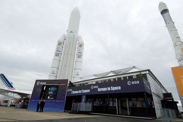Outside view of the ESA pavilion