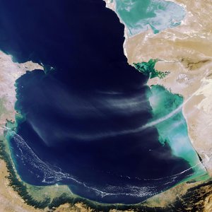 South Caspian Sea as seen by Envisat