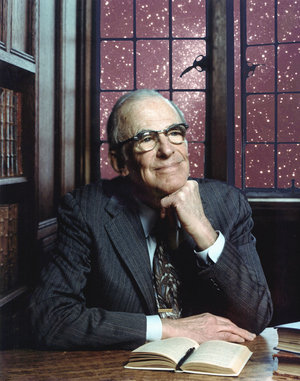 Official Princeton University portrait of Professor Lyman Spitzer, Jr.