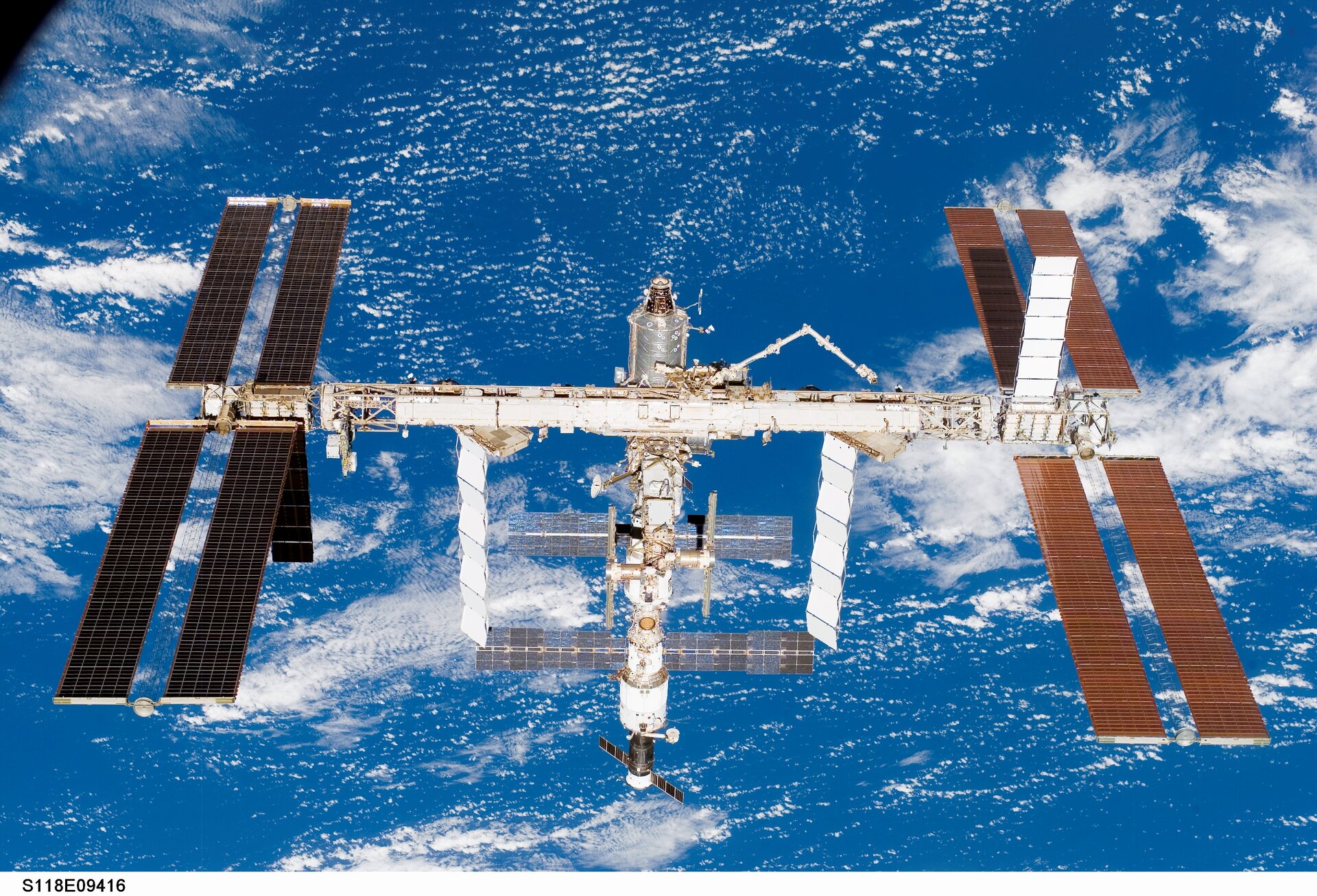 ISS configuration as of 19 August 2007