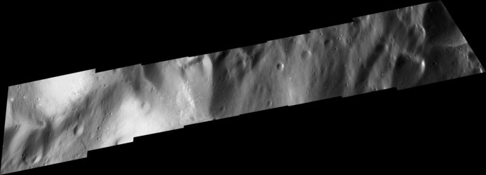 Closest View of Iapetus