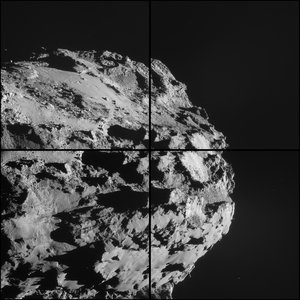 Comet on 8 October – NavCam