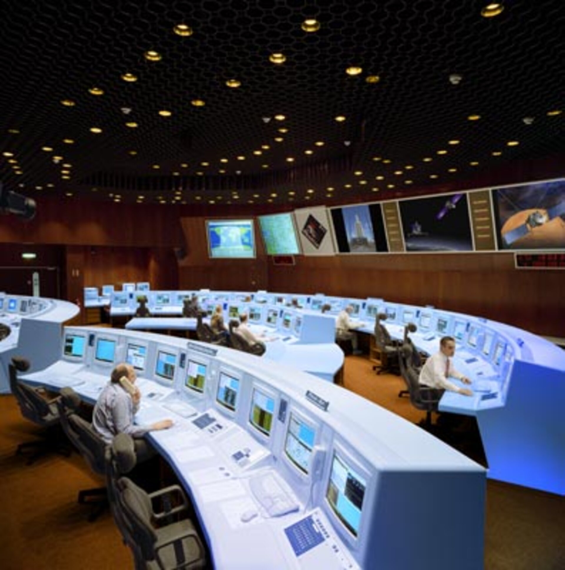 European Space Operations Centre - Main Control Room (MCR)