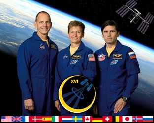 Expedition 16 crew (part 1) crew portrait