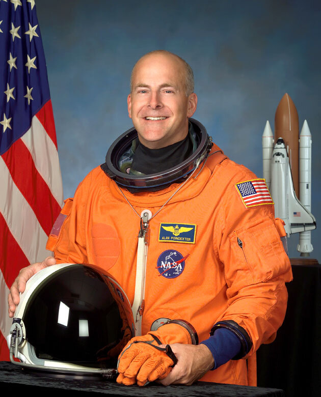 Astronaut Alan Poindexter