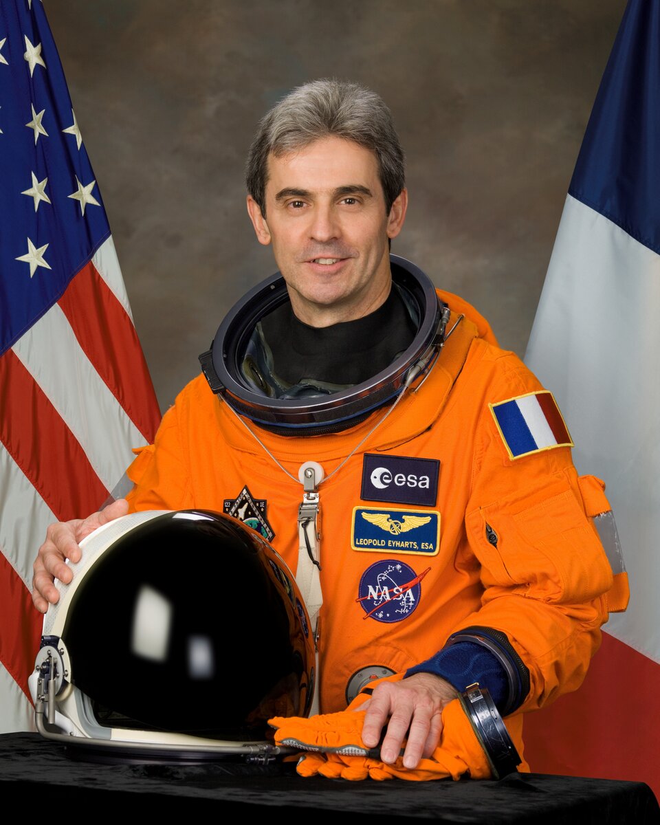 L'astronaute de l'ESA Léopold Eyharts