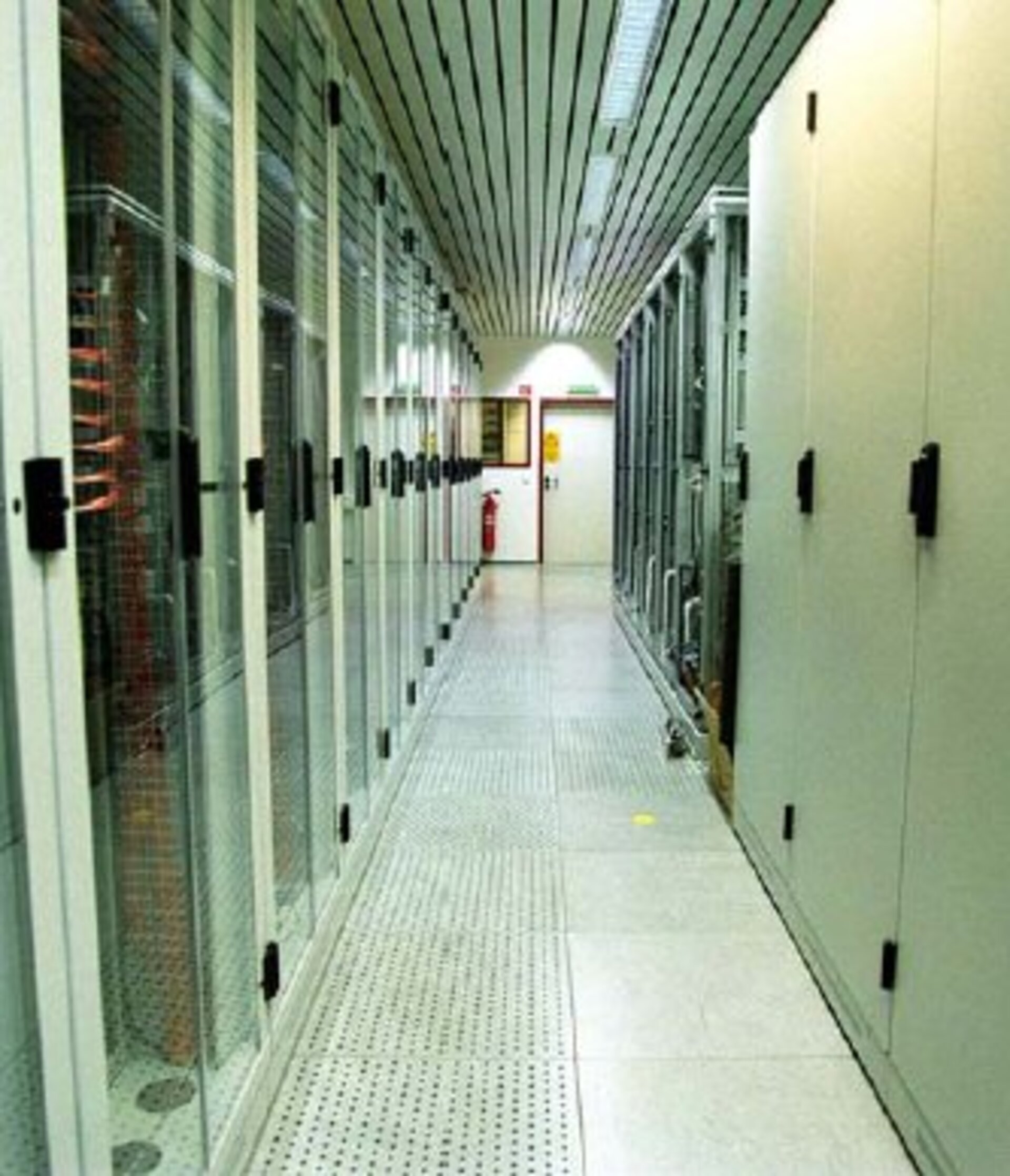 Network Equipment Room at the Columbus Control Centre