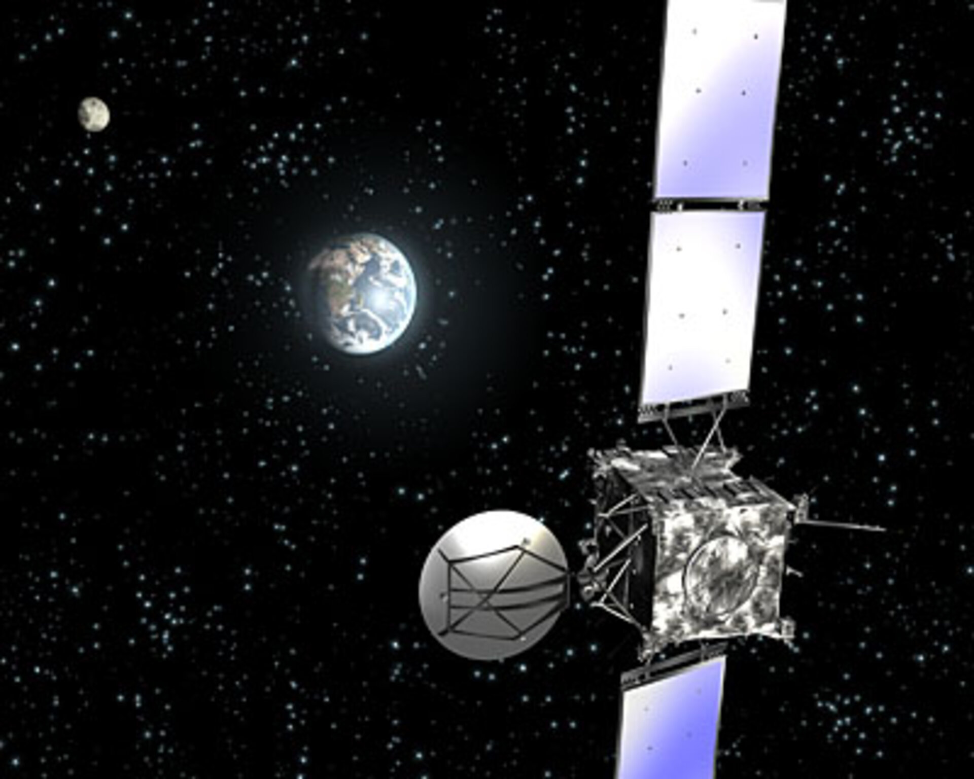 Rosetta’s second Earth swing-by