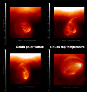 Terrific south polar vortex