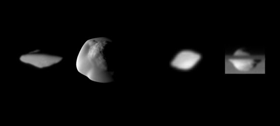 Saturn's saucer moons