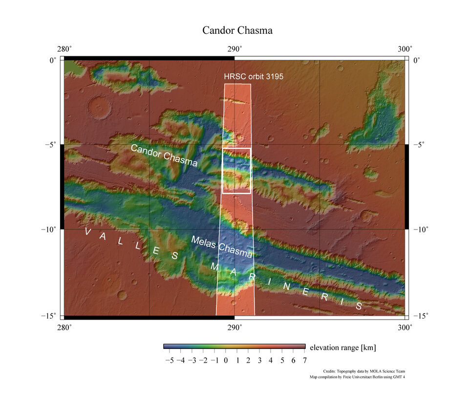 Candor Chasma context map