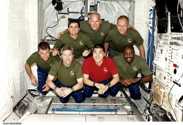 STS-122 crew portrait