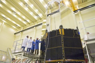 Herschel solar array and sunshield