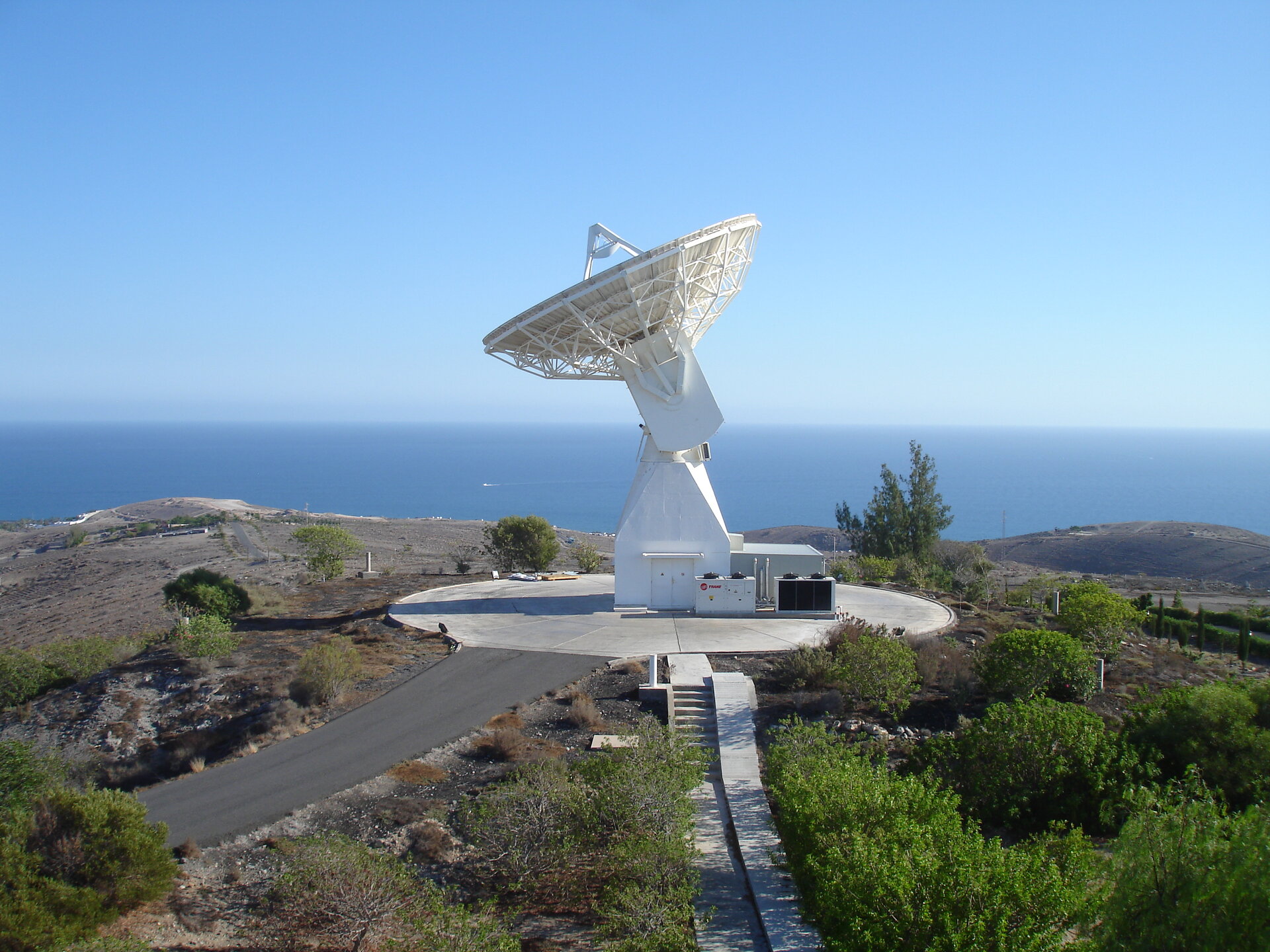 ESA's Maspalomas station today, part of the global ESTRACK network