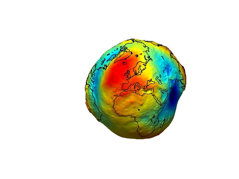 Earth's geoid as seen by GOCE