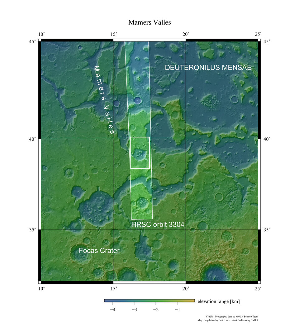 Mamers Valles context map