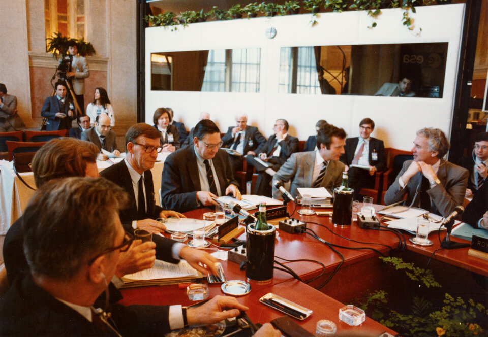 Conseil au niveau ministériel, Rome, 1985