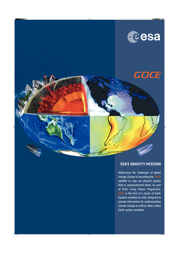 Poster - ESA's gravity mission