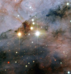Mammoth stars seen by Hubble