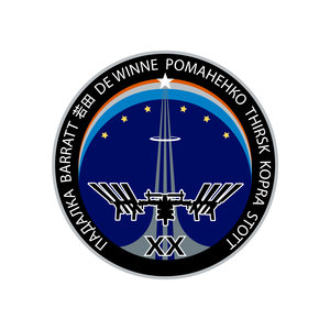 The ISS Expedition 20 crew patch