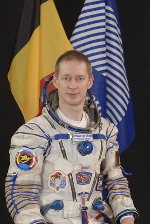 ESA astronaut Frank De Winne