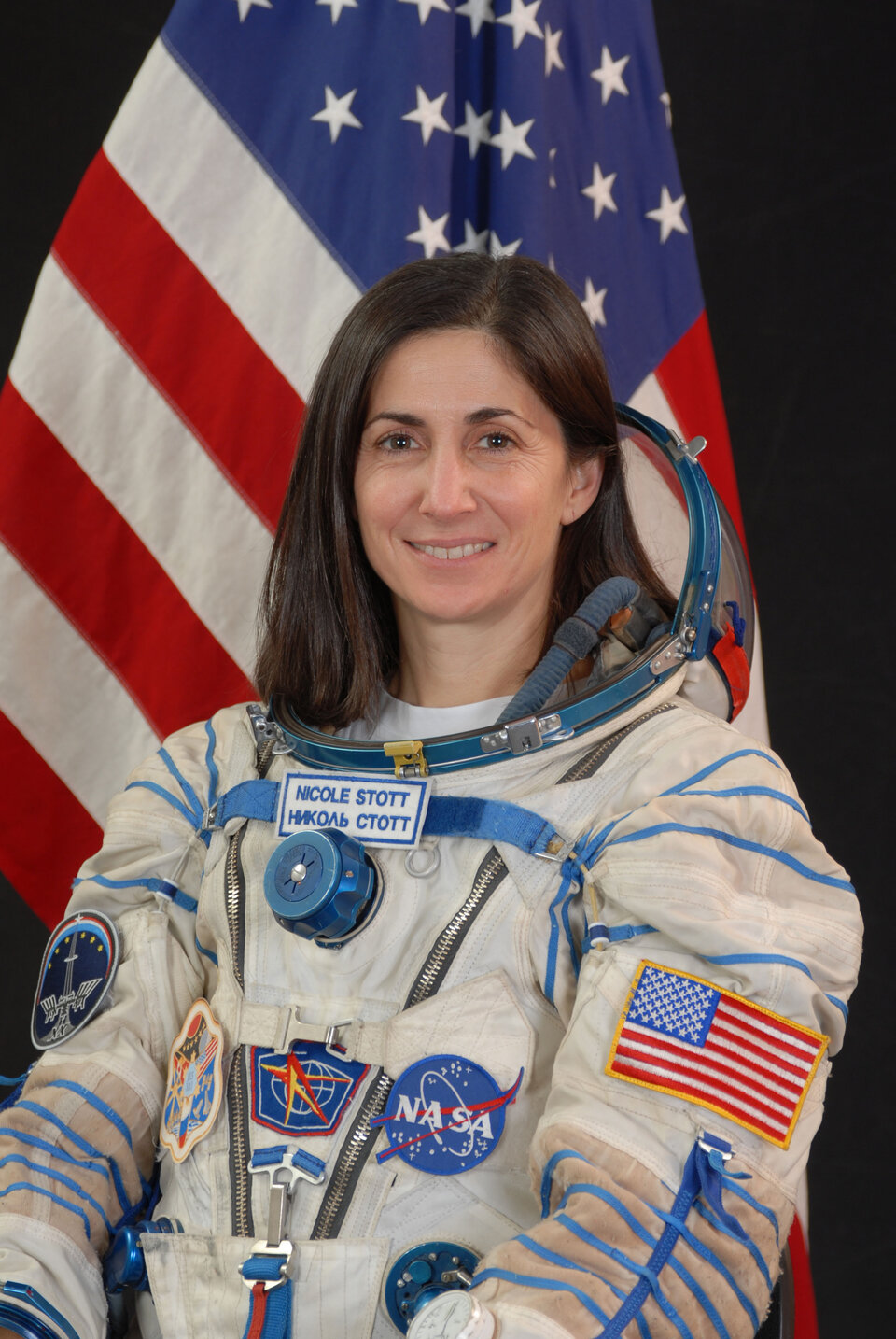 NASA astronaut Nicole Stott joined the ISS Expedition 20 crew