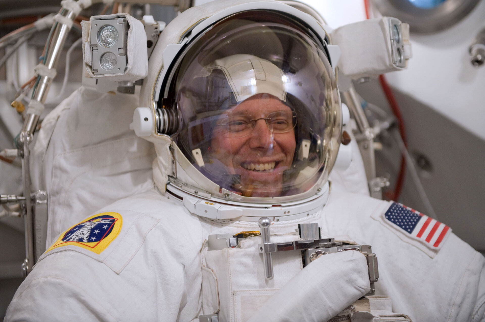 This will be Christer Fuglesang's fourth spacewalk
