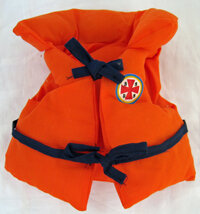 Life jacket for the Swedish Sea Rescue Society