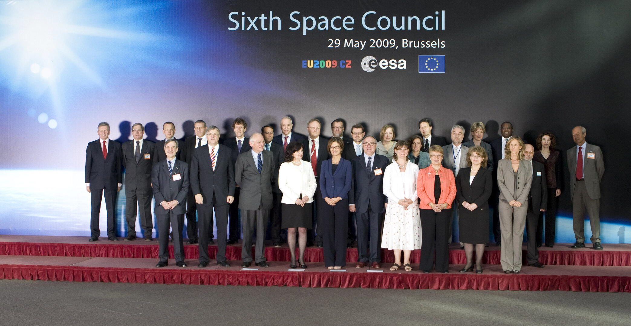 Ministers in charge of space activities met in Brussels for the Sixth Space Council