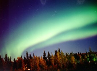Northern lights – example of space weather