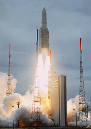 Ariane 5 ECA V189 liftoff