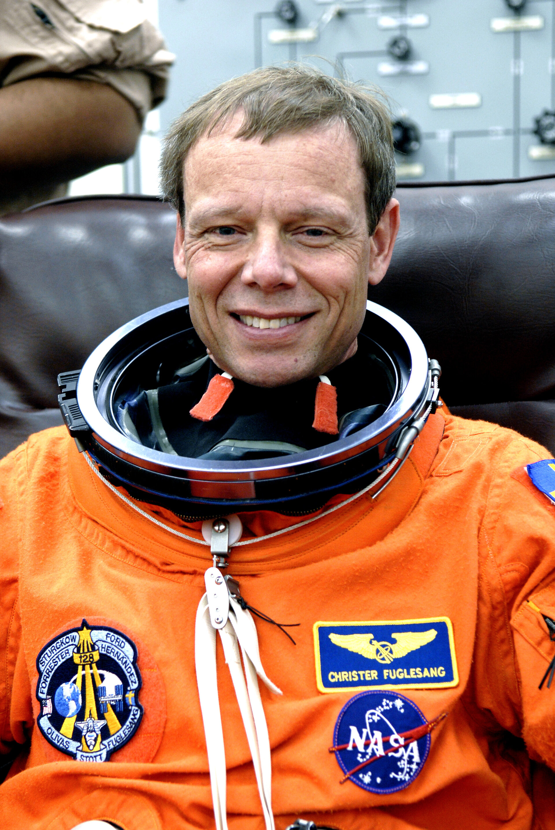 STS-128 will be Christer Fuglesang's second spaceflight