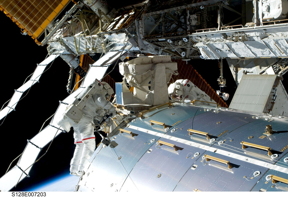 Astronauts retrieved EuTEF during a spacewalk