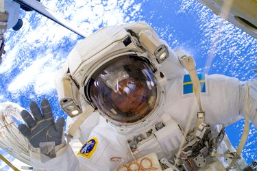 Christer Fuglesang spacewalk