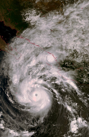 Envisat captures Hurricane Jimena
