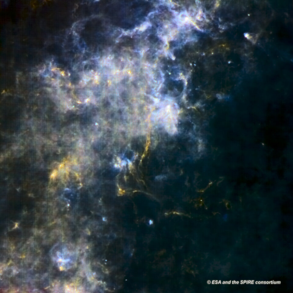 Herschel SPIRE image