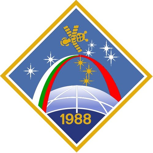 Soyuz TM-5 patch, 1988