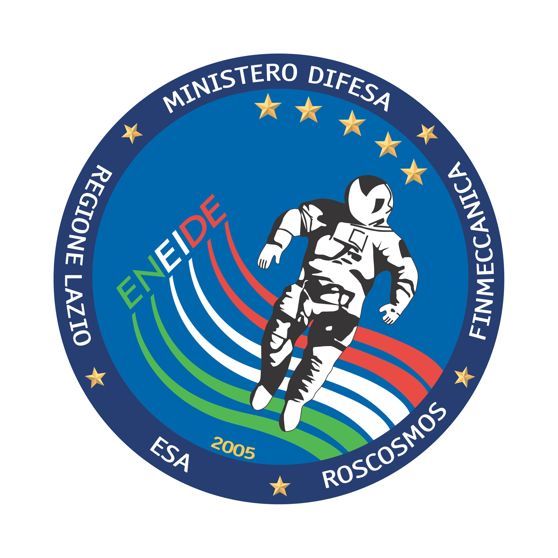 Soyuz TMA-6 Eneide mission patch, 2005