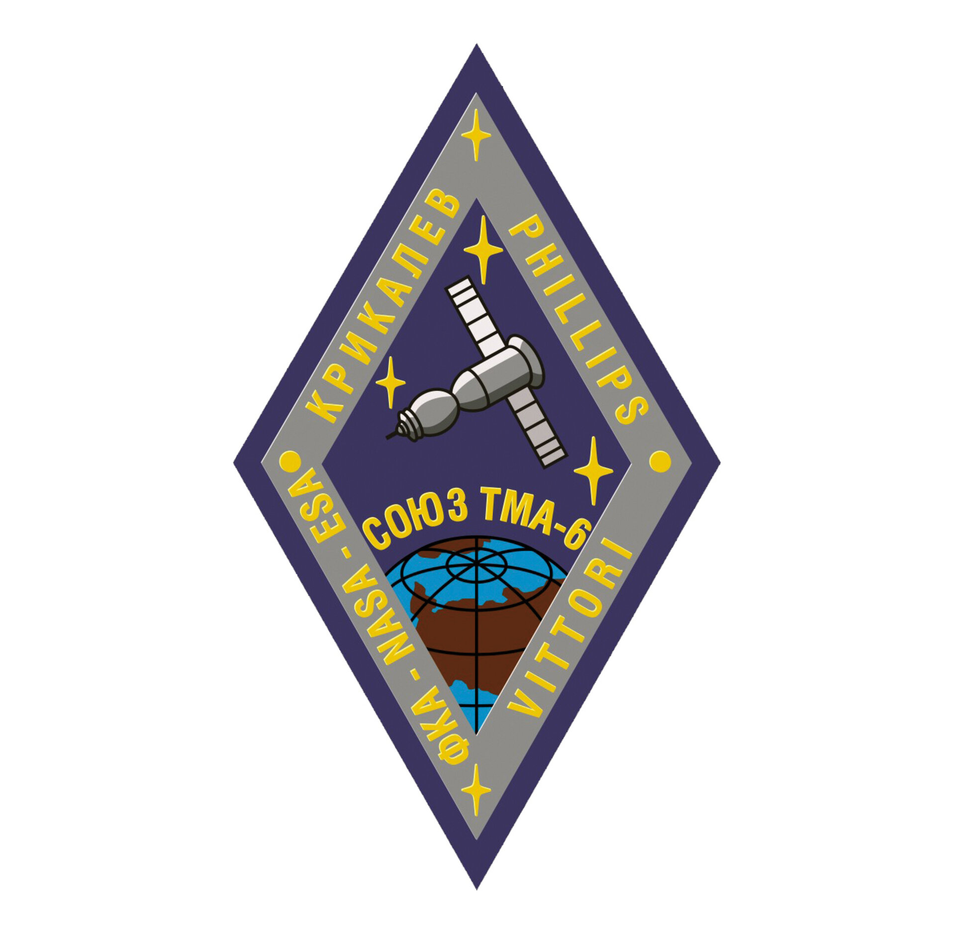 Soyuz TMA-6 flight patch, 2005