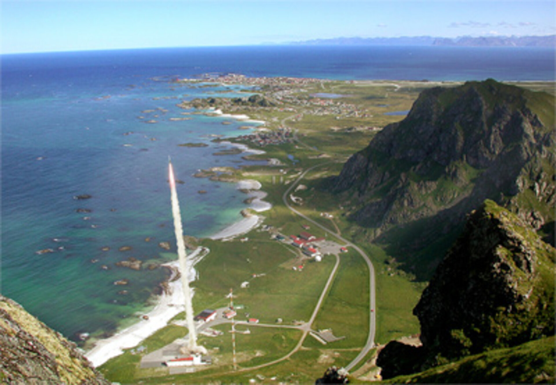 Rocket launch from Andøya