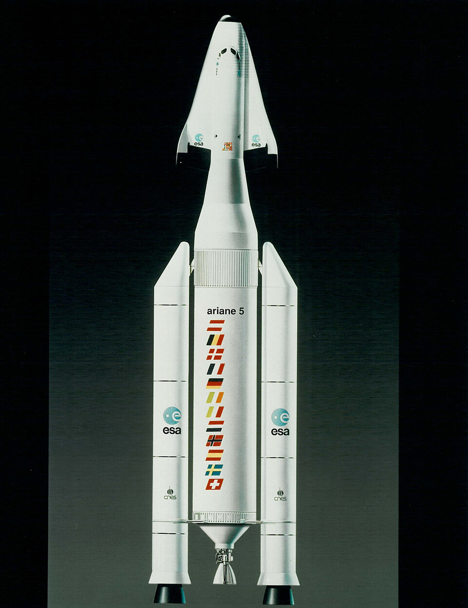 Ariane 5 in Hermes configuration, 1991