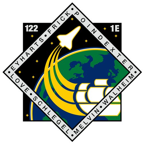 STS-122 patch, 2008