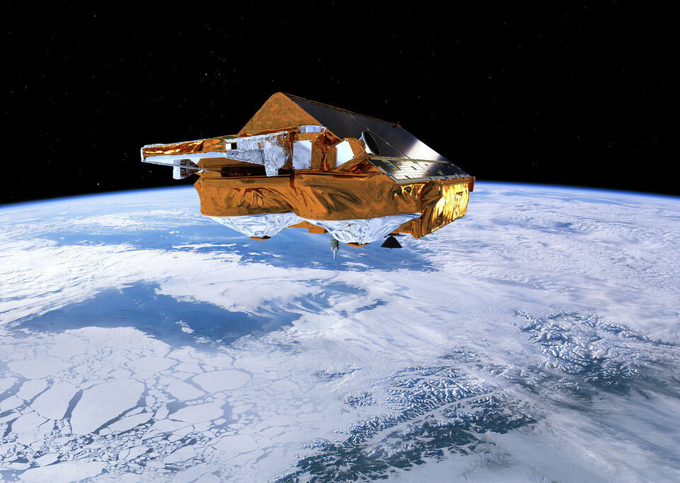 CryoSat, ESA's latest launched Explorer