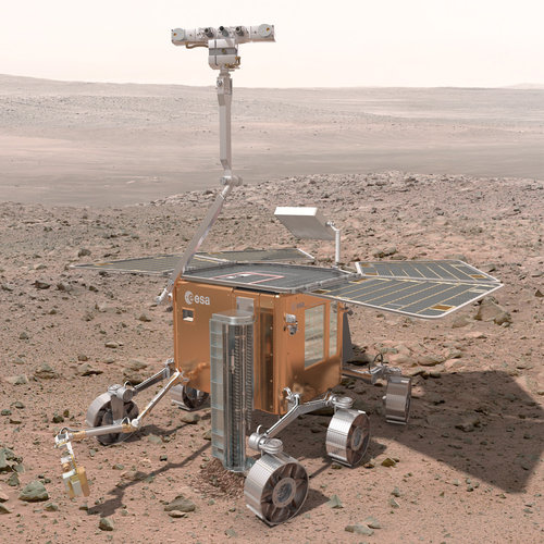 ExoMars rover, artist's view