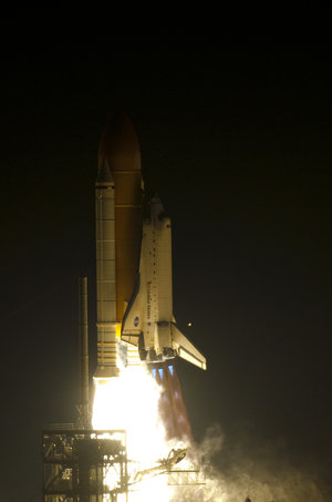 Space Shuttle Endeavour lifts off