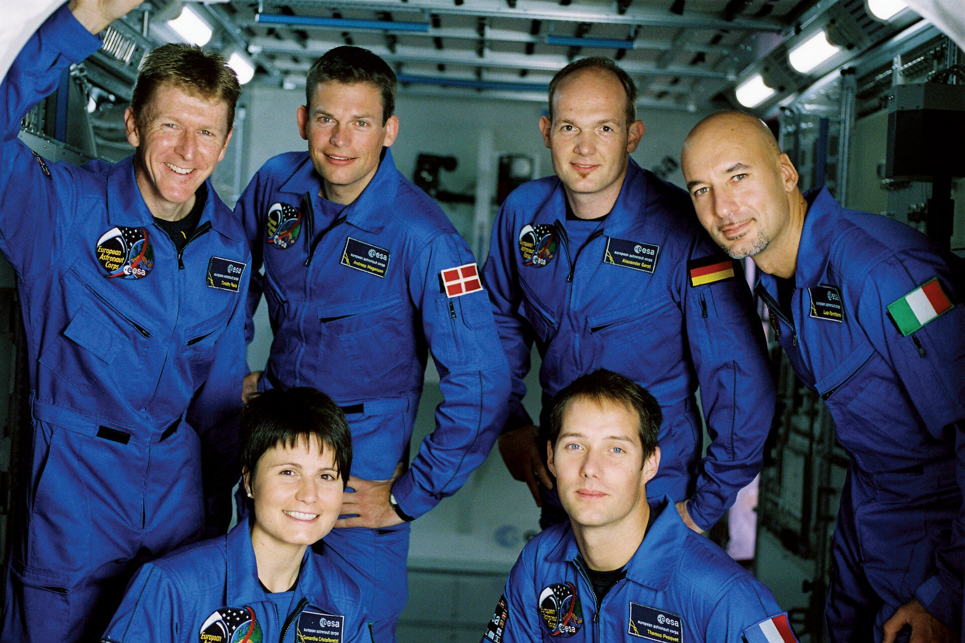Die im Mai 2009 ausgewählten neuen Astronauten