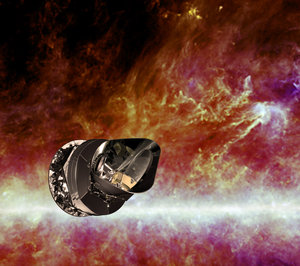Artist's impression of the Planck spacecraft