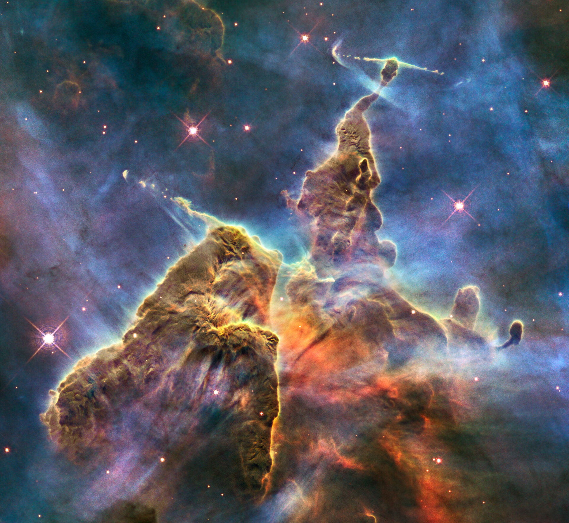 Hubble captures view of ‘Mystic Mountain’
