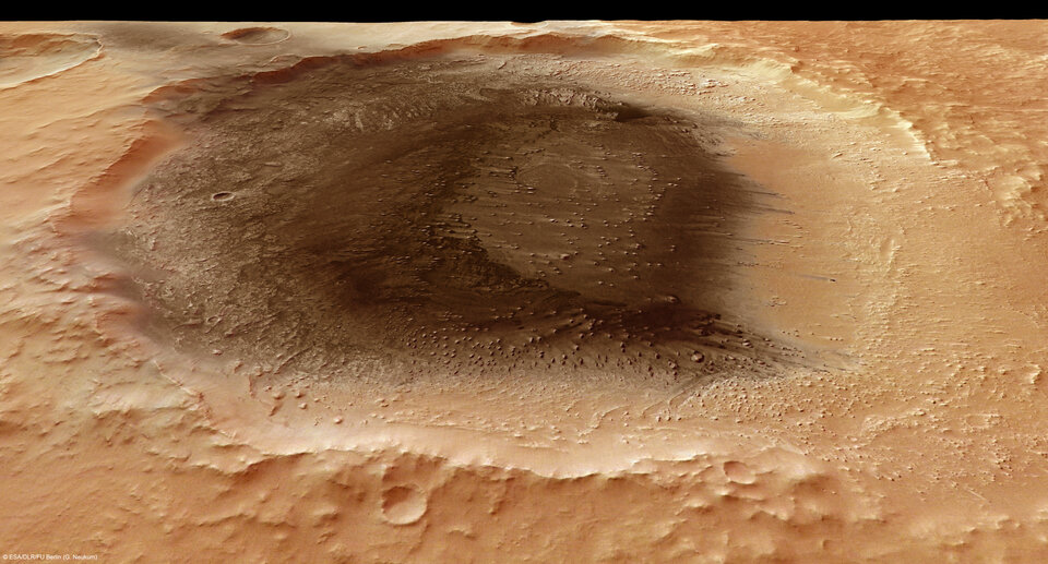 Meridiani Planum’s central crater